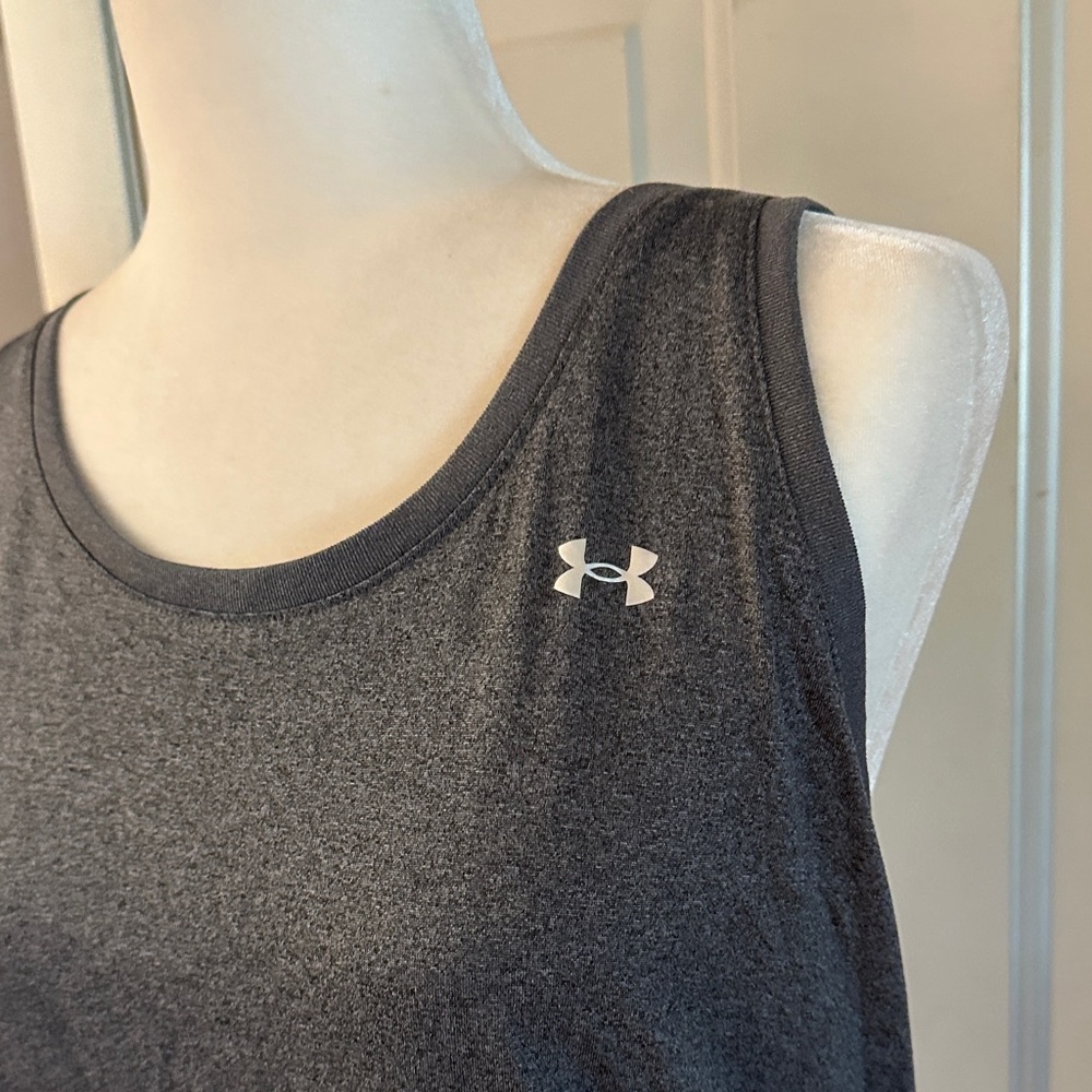 Under Armour Women's Charcoal Tank Top - Picture 2 of 6